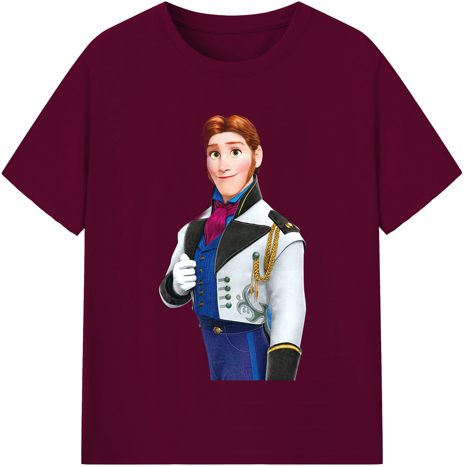 （画像用） アナと雪の女王 アンナ エルサ Frozen Anna Elsa レディースカジュアルプリントTシャツ（綿100％）